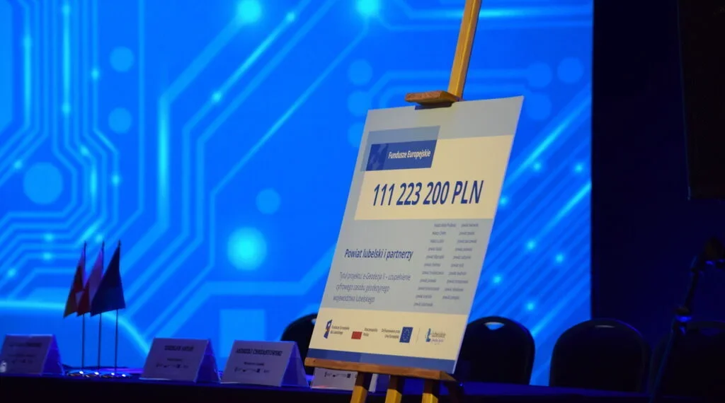 Województwo lubelskie dostało 189 milionów złotych na cyfryzację zasobów geodezyjnych.