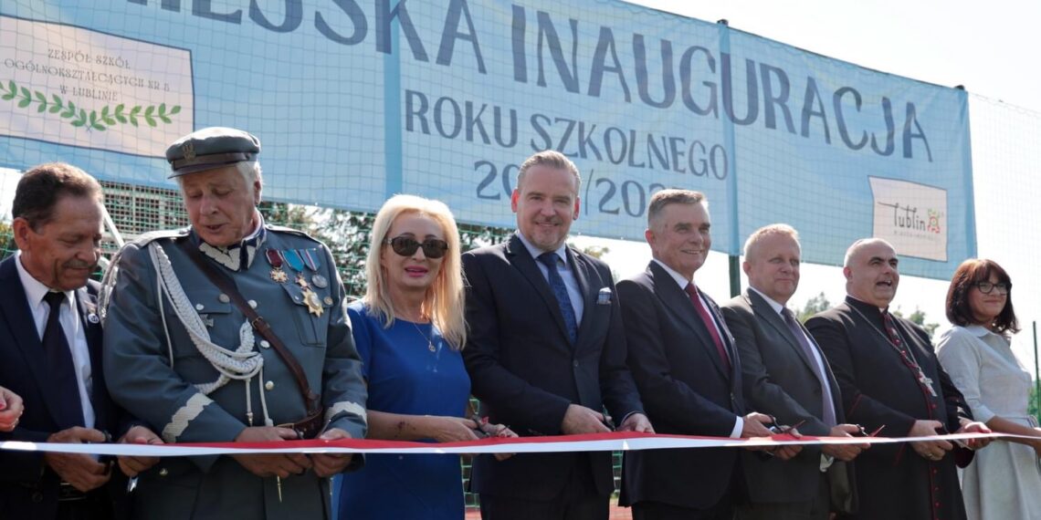 Inauguracja roku szkolnego 2024/2025 w ZSO nr 5 w Lublinie z udziałem Wicewojewody Lubelskiego