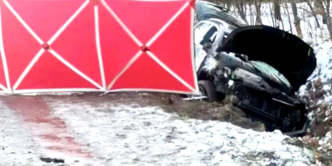 Tragiczny wypadek w gminie Łukowa. Zginął proboszcz parafii w Chmielku.