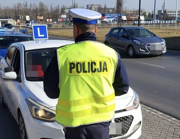 Instruktorka nauki jazdy pod wpływem alkoholu – kontrola lubelskiej drogówki