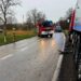 Groźny wypadek na drodze nr 812. 33-latek w ciężkim stanie trafił do szpitala