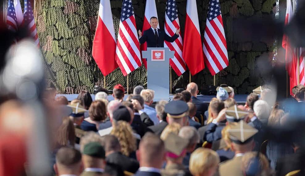 Prezydent Karol Nawrocki we Włodawie. Mówił o Rosji i bezpieczeństwie wschodniej granicy